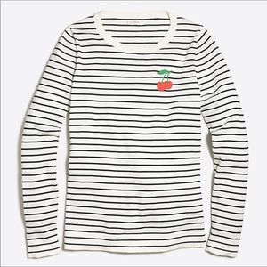 j crew cherry sweater